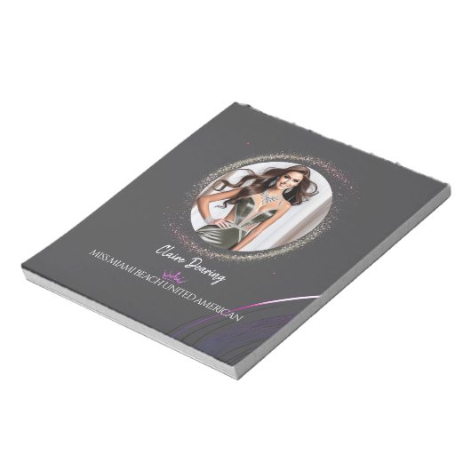 Bloc-note Glimmer Dust Titleholder Photo Notepad (Tourné)