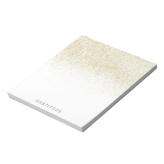 Bloc-note Glitter Gold (Tourné)