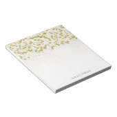 Bloc-note Glitterie Gold Confetti (Incliné)