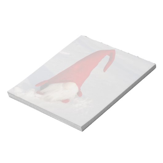 Bloc-note Gnome de Noël scandinave (Tourné)