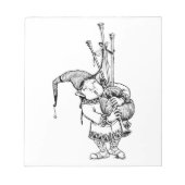 Bloc-note Gnome et ses tuyaux (Devant)