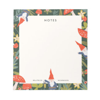 Bloc-note Gnomes des bois