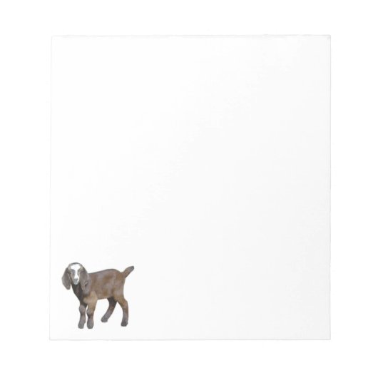 Bloc-note Goat baby note pad (Devant)