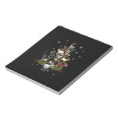 Bloc-note Goat Christmas Tree Snow Goat Xmas (Tourné)