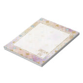 Bloc-note Gold Aqua Glitter Dream Purple Mermaid (Tourné)