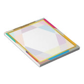 Bloc-note Gold Boarder Hexagon Photo frame Autograph (Incliné)