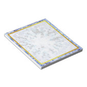 Bloc-note Gold Faux Boarder Marbre Cadre photo Autograph (Incliné)