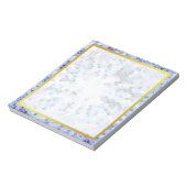 Bloc-note Gold Faux Boarder Marbre Cadre photo Autograph (Tourné)