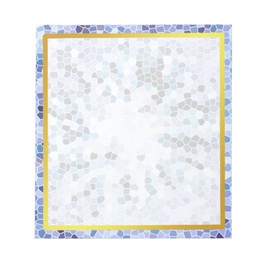 Bloc-note Gold Faux Boarder Marbre Cadre photo Autograph (Devant)