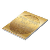 Bloc-note Golden International Christmas Navidad Notepad (Tourné)