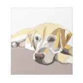 Bloc-note Golden Labrador (Devant)