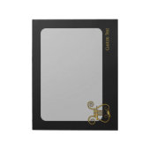 Bloc-note Golden lyre (Tourné)