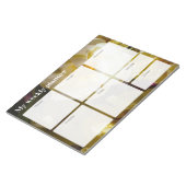 Bloc-note Golden Yellow Tulip Weekly Planner (Incliné)