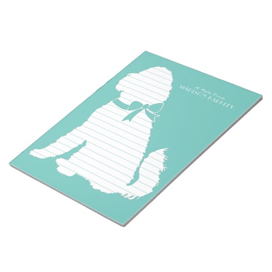 Bloc-note Goldendoodle Chien Chien Puppy Labradoodle (Incliné)