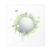 Bloc-note Golf (Devant)