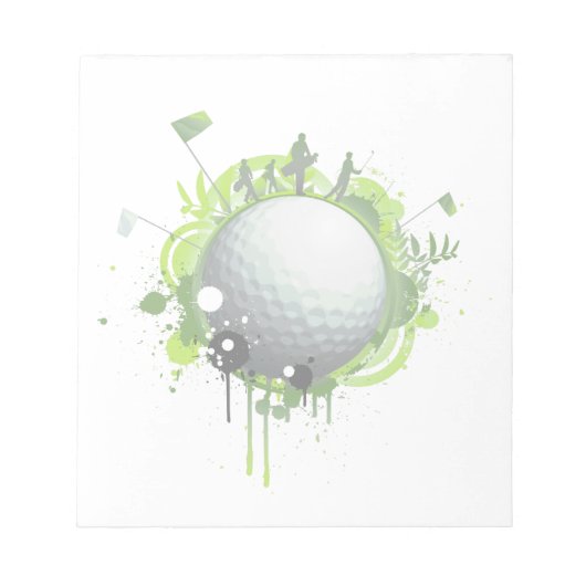 Bloc-note Golf (Devant)