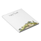 Bloc-note Golf avec des cadeaux de nom pour golfeur (Incliné)