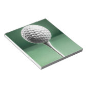 Bloc-note Golf Ball on Tee (Incliné)