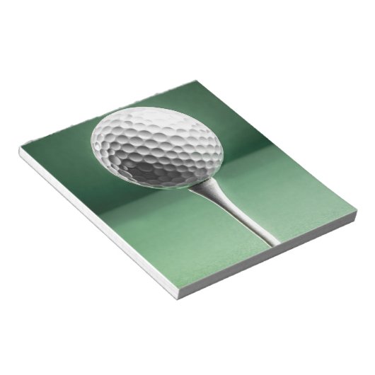 Bloc-note Golf Ball on Tee (Incliné)