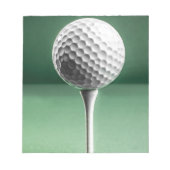 Bloc-note Golf Ball on Tee (Devant)