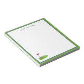 Bloc-note Golf personnalisé (Incliné)