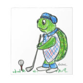 Bloc-note Golf Turtle (Devant)