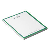 Bloc-note Golfeur personnalisé (Incliné)