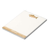 Bloc-note Gone Fishin’ Illustrated Fish Notepad (Tourné)