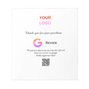 Bloc-note Google examen logo de l'entreprise Analyser QR exa