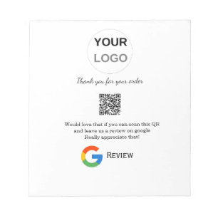Bloc-note Google examen logo de l'entreprise Analyser QR exa