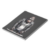 Bloc-note Gorilla Biker Rebel dans le style Cool de veste en (Tourné)