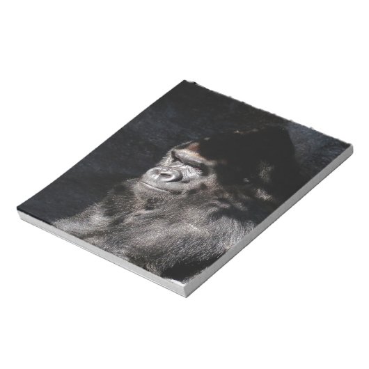 Bloc-note Gorilla réfléchie (Tourné)