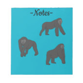 Bloc-note Gorillas (Devant)