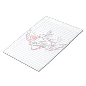 Bloc-note Goth at Heart Tattoo Art Linked Notepad (Incliné)