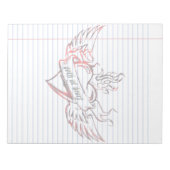 Bloc-note Goth at Heart Tattoo Art Linked Notepad (Devant)