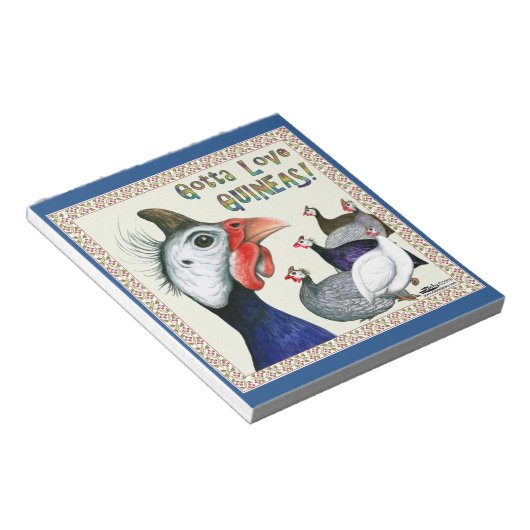 Bloc-note Gotta Love Guineas ! (Incliné)