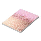Bloc-note Gradient de Parties scintillant de luxe brillant r (Tourné)
