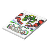 Bloc-note Graffiti coloré Hakuna Matata (Tourné)