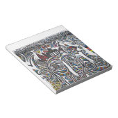 Bloc-note Graffiti mur de Berlin Est (Incliné)