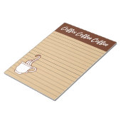 Bloc-note Grand cahier de café (Incliné)