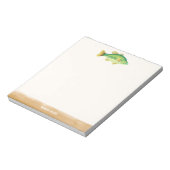 Bloc-note Grand Cahier de pêche illustré (Tourné)