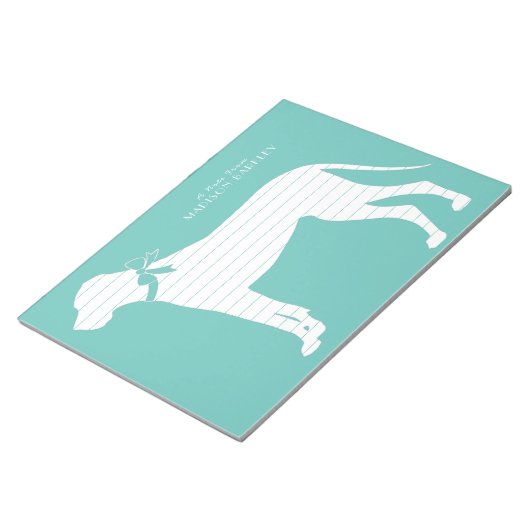 Bloc-note Grand Chien Danois Chien Chien Chien Chien Chien C (Incliné)