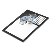Bloc-note Grand Danois Style Tatouage (Incliné)