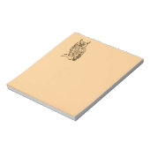 Bloc-note Grand-duc de Virginie pêche (Tourné)
