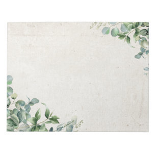 Bloc-note grand eucalyptus