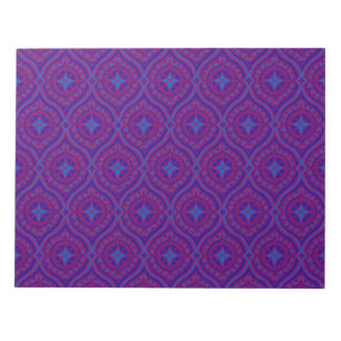 Bloc-note Grand Ogees de bloc - notes ou de cahier, pourpre
