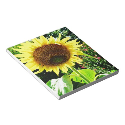 Bloc-note Grand tournesol jaune (Incliné)