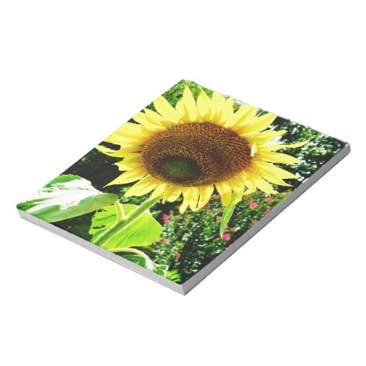 Bloc-note Grand tournesol jaune (Tourné)