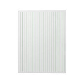 Bloc-note Grande règle Papier vert à trait vert Orientation  (Tourné)