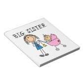 Bloc-note Grande Soeur Avec Petits Cadeaux Soeurs (Incliné)